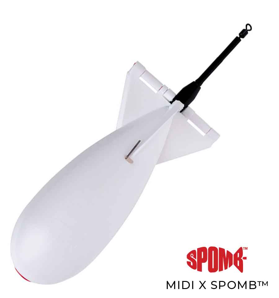 Ракета для прикормки SPOMB Midi X white